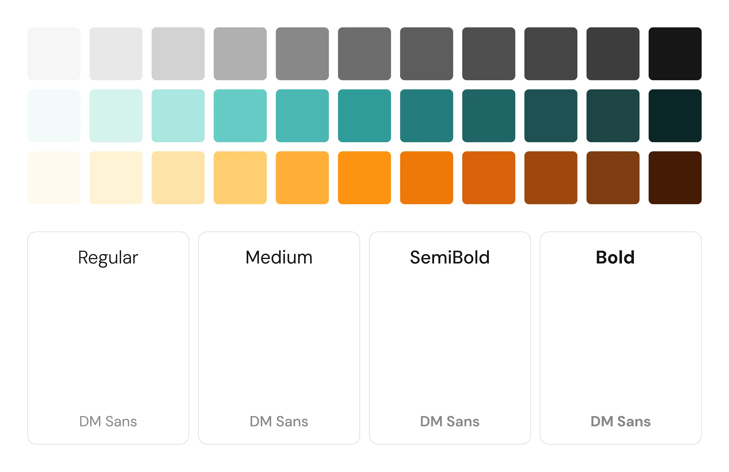 Ecomverse color and typography system